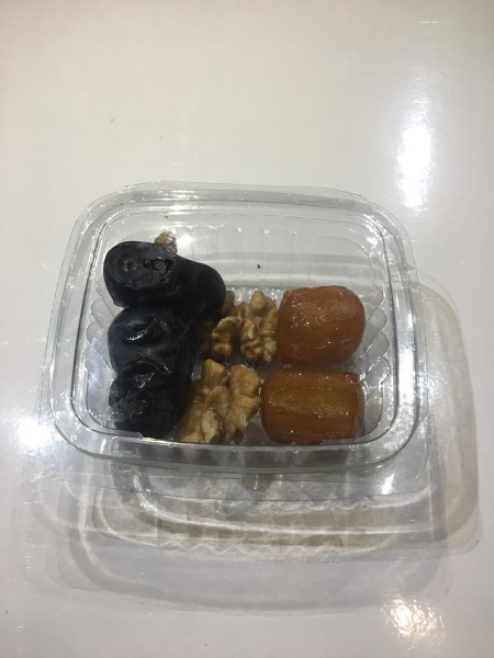 پک گردو خرما بامیه